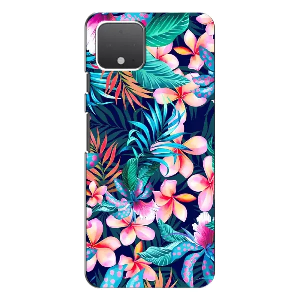 Чохол з принтом «Мальовничі квіти» для Google Pixel 4 XL