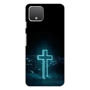 Чехол для Google Pixel 4 XL (AlphaPrint) - (Христианские)