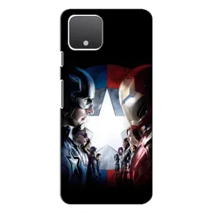 Чохли з героями Марвел Google Pixel 4 XL (VPrint) (Марвел стайл)