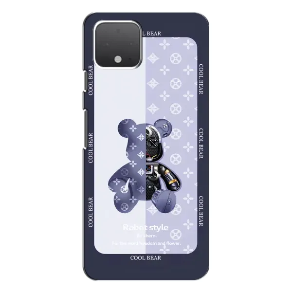Чохол з принтом «Медведик LV» для Google Pixel 4 XL