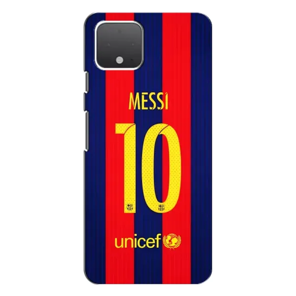 Чохол з принтом «Messi Barca 10» для Google Pixel 4 XL