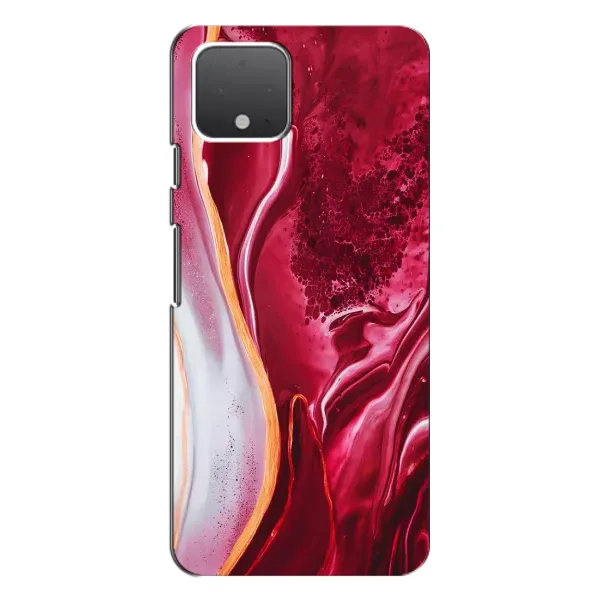 Чохол з принтом «Мрамор червоний» для Google Pixel 4 XL