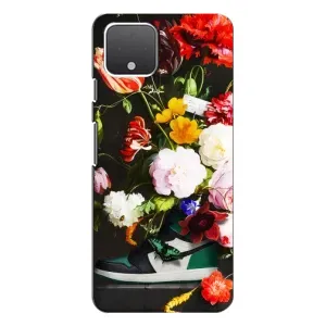 Бренднові Чохли для Google Pixel 4 XL - (PREMIUMPrint) (Nike цветы)