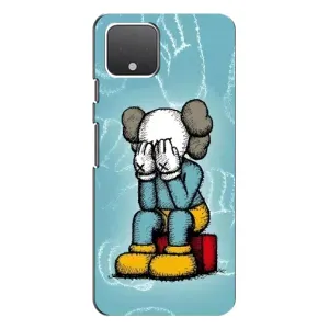 Чохли для Google Pixel 4 XL - Bearbrick Louis Vuitton (PREMIUMPrint) (Плач Bearbrick)