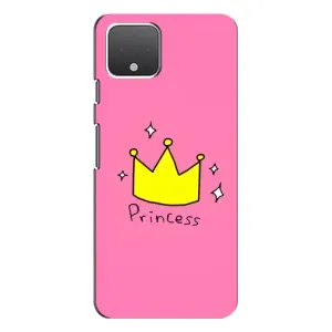 Чохол з картинкою (Стильні) Ґуґл Піксель 4 XL - (AlphaPrint) (Princess)