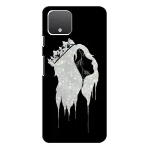 Чохол з Короною Ґуґл Піксель 4 XL - (AlphaPrint) (Принцеса)