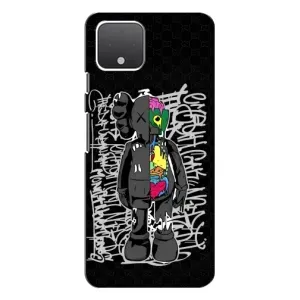 Чохли для Google Pixel 4 XL - Bearbrick Louis Vuitton (PREMIUMPrint) (Стиль Bearbrick)
