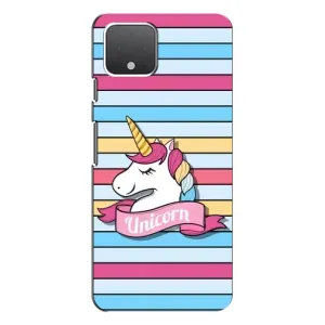 Чохол для Ґуґл Піксель 4 XL - (Єдинорожки - Новинки) (AlphaPrint) (Unicorn)
