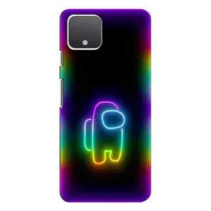 Чохли Амонг Ас для Google Pixel 4 XL (AlphaPrint) (Яскравий скін)