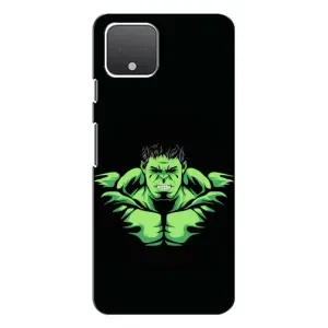 Чохли з героями Марвел Google Pixel 4 XL (VPrint) (Зелений Халк)