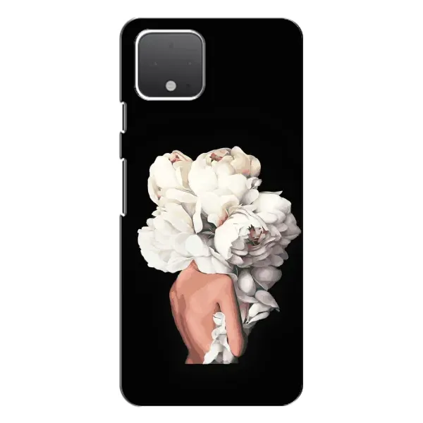 Чехол с принтом «Белые цветы» для Google Pixel 4 Чехол с принтом «Белые цветы» для Google Pixel 4