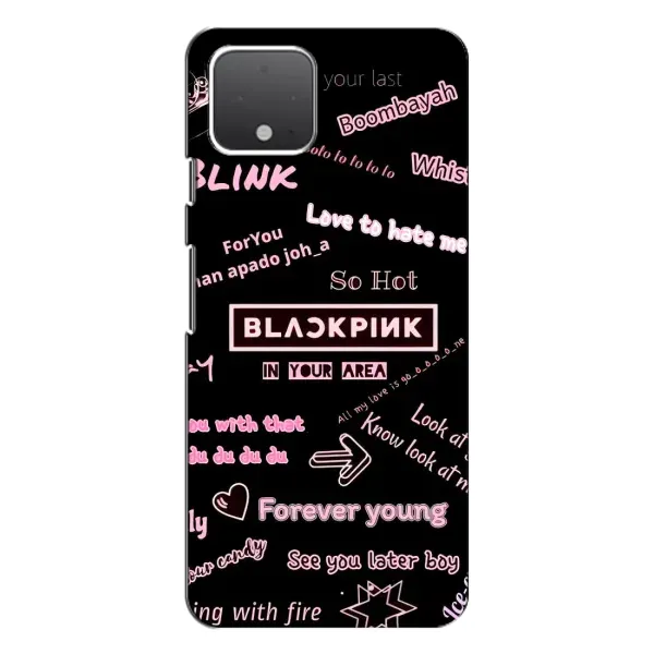 Чохол з принтом «BLACKPINK» для Google Pixel 4