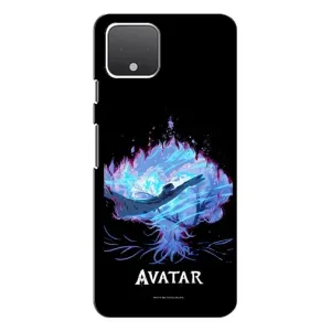 Чехлы с фильма АВАТАР для Google Pixel 4 (AlphaPrint) (фон Аватар)