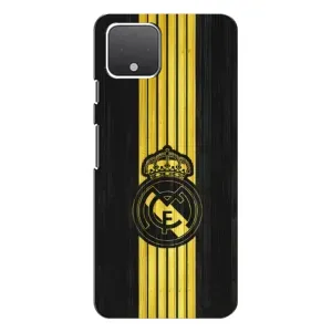ФК Реал Мадрид чехлы для Google Pixel 4 (AlphaPrint) (фон Реал Мадрид)