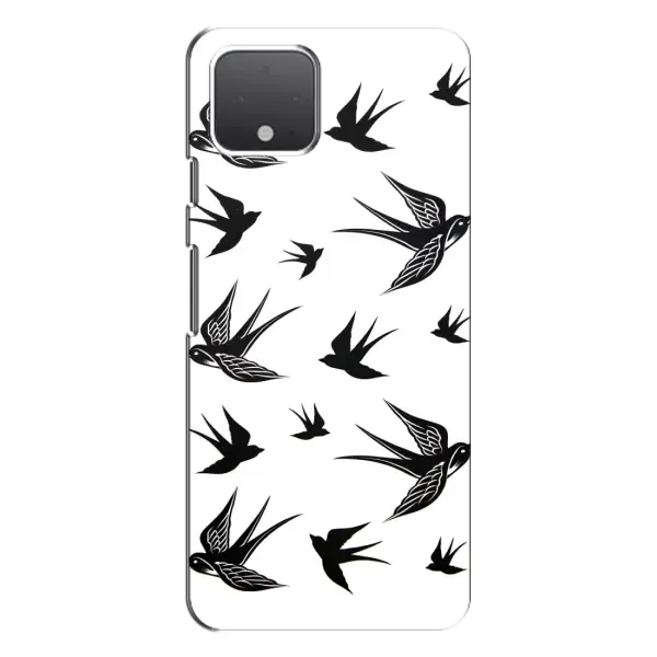 Чохол з принтом «Ластівки» для Google Pixel 4