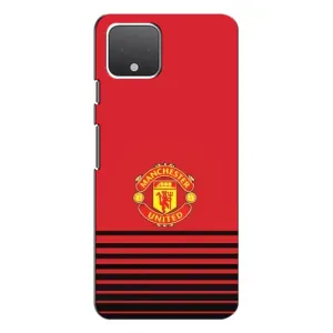 Чехол Манчестер Юнайтед для Гугл Пиксель 4 (AlphaPrint) (manchester united)