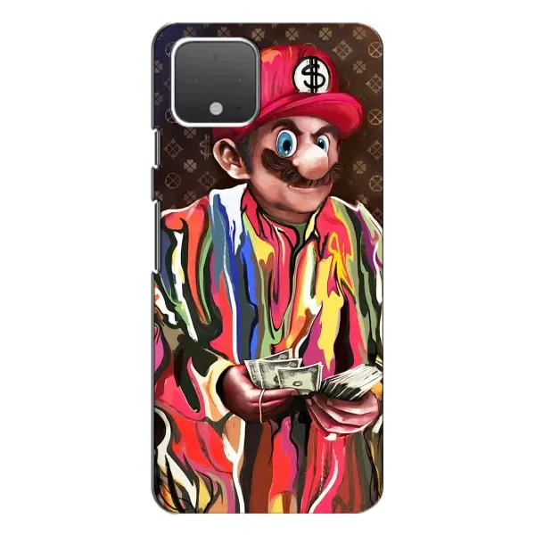 Чехол с принтом «Mario LV» для Google Pixel 4