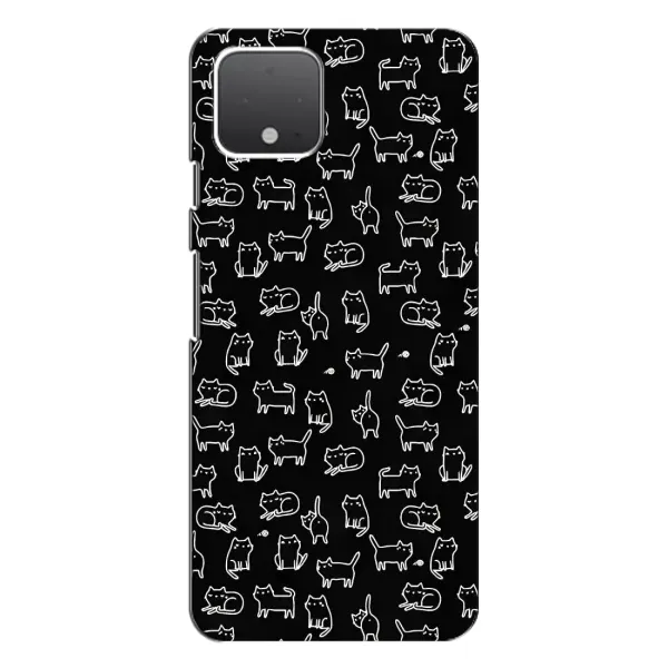 Чехол с принтом «Меленькие котики» для Google Pixel 4