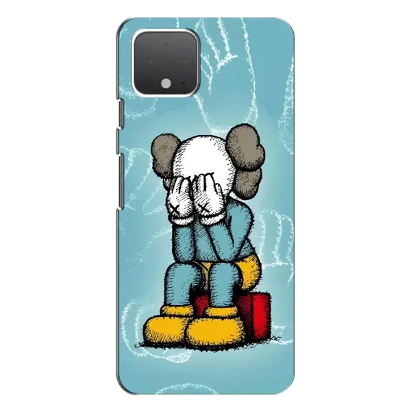 Чохол з принтом «Плач Bearbrick» для Google Pixel 4