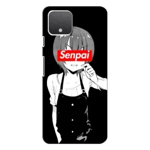Чехлы Персонажи Аниме Наруто для Google Pixel 4 (AlphaPrint) (Senpai)
