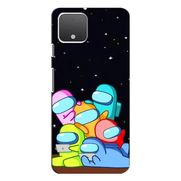 Чохол з принтом «Скіни в космосі» для Google Pixel 4