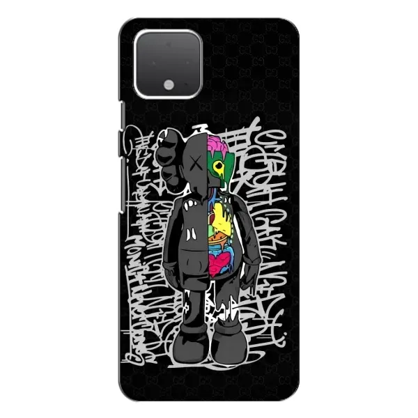 Чохол з принтом «Стиль Bearbrick» для Google Pixel 4