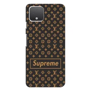 Чехол для Google Pixel 4 с картинкой Supreme (AlphaPrint) (Supreme LV)