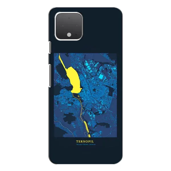 Чехол с принтом «Тернополь» для Google Pixel 4
