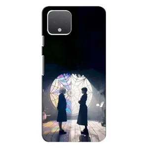 Чехлы Венсдей на Google Pixel 4 Уэнсдей (AlphaPrint) (Уэнздей и Инид)