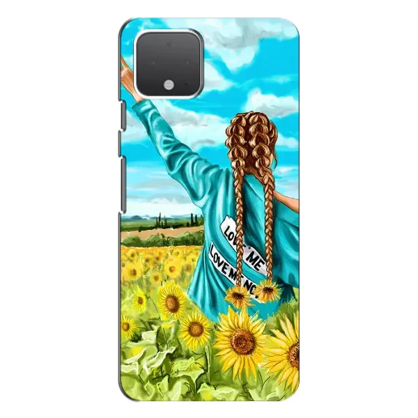 Чохол з принтом «Україночка» для Google Pixel 4