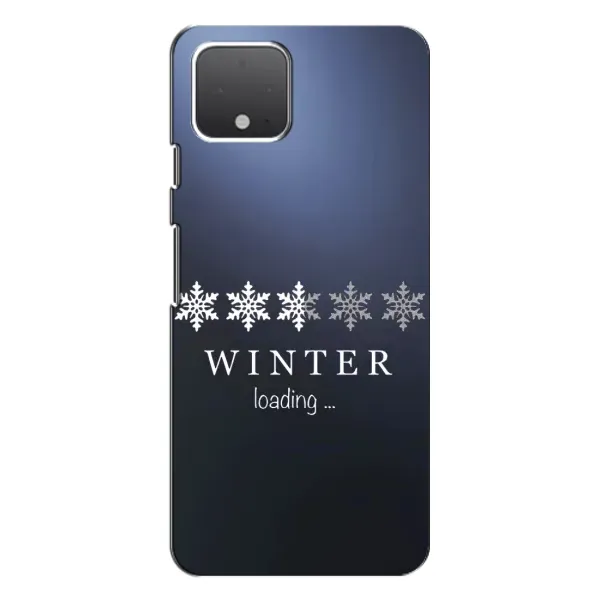 Чохол з принтом «Winter loading» для Google Pixel 4