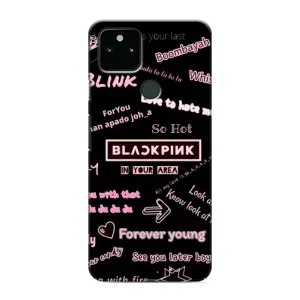 Чохол з музикальним гуртом для Google Pixel 4a 5G (BLACKPINK)