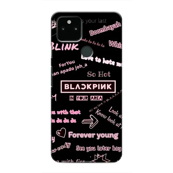 Чохол з принтом «BLACKPINK» для Google Pixel 4a 5G