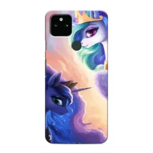 Чохол для Гугл Піксел 4а 5Ж - (Єдинорожки - Новинки) (AlphaPrint) (Єдинорожки)