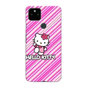 Чехол для Ребёнка на Гугл Пиксель 4а (VPrint) (Hello Kytty)