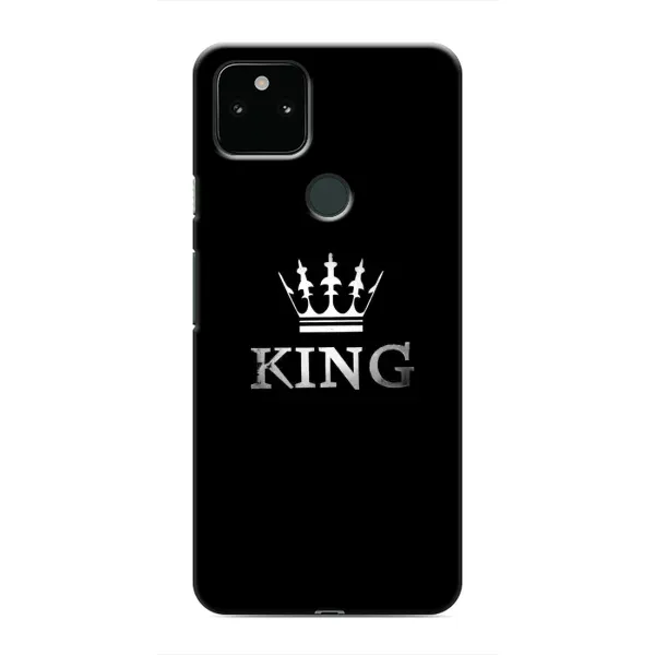 Чохол з принтом «KING» для Google Pixel 4a 5G Чохол з принтом «KING» для Google Pixel 4a 5G