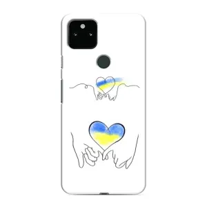 Чохол для Патріота України Google Pixel 4a 5G - (AlphaPrint) (Мир Україні)