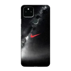 Чохол для Google Pixel 4a 5G - з принтом Найк (AlphaPrint) (Найк червоний)