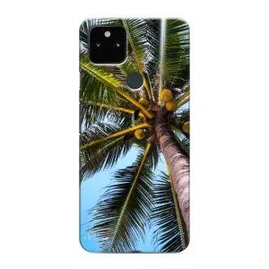 Силіконовий чохол з КАРТИНКАМИ літо для Google Pixel 4a 5G (AlphaPrint) (Пальма)