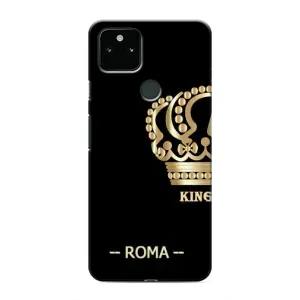 Чехлы для Google Pixel 4a 5G (VPrint) - Футбольные клубы (Roma)