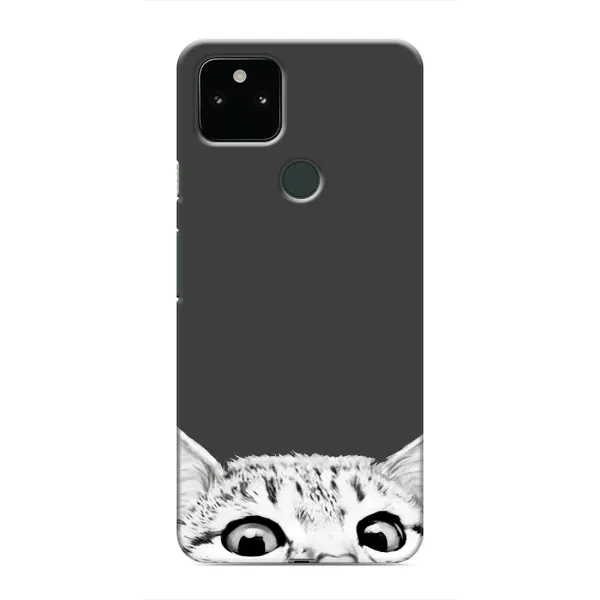 Чохол з принтом «Виглядає котик» для Google Pixel 4a 5G Чохол з принтом «Виглядає котик» для Google Pixel 4a 5G