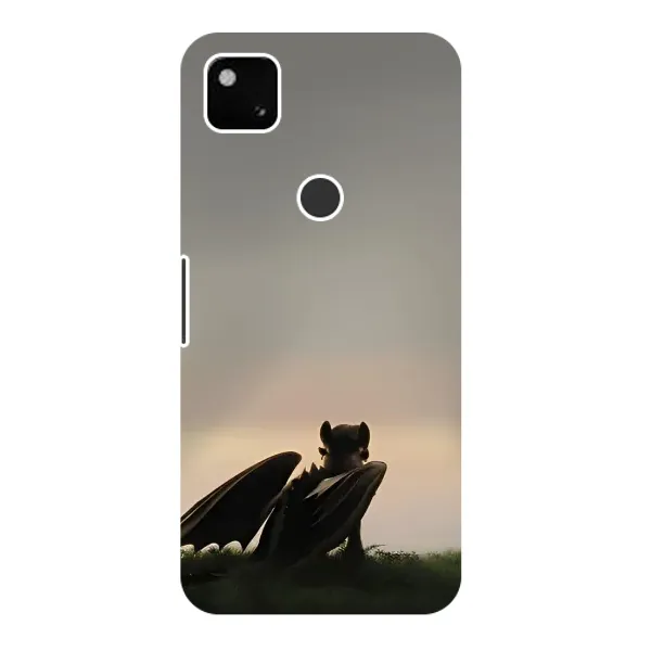 Чохол з принтом «Беззубик» для Google Pixel 4a