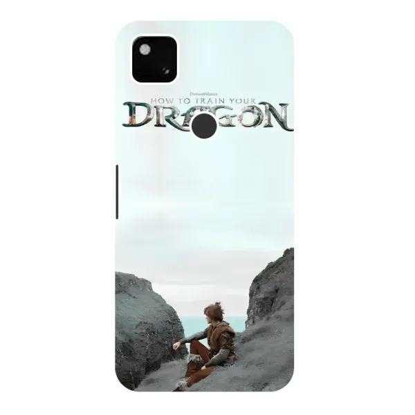 Чохол з принтом «Дракон лого» для Google Pixel 4a