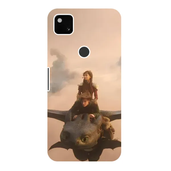Чохол з принтом «Фільм дракон» для Google Pixel 4a