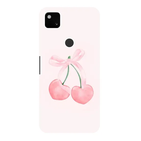 Чохол з принтом «Рожеві вишні» для Google Pixel 4a Чохол з принтом «Рожеві вишні» для Google Pixel 4a