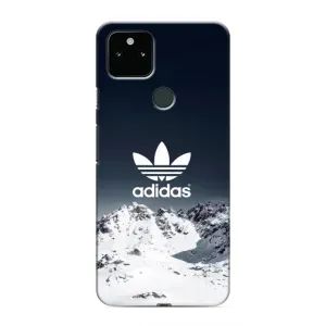 Чехлы Адидас для Google Pixel 5 (AlphaPrint) (Адидас в горах)