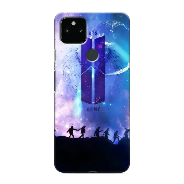 Чехол с принтом «Army BTS» для Google Pixel 5 Чехол с принтом «Army BTS» для Google Pixel 5
