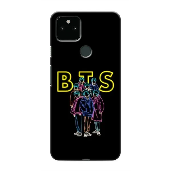 Чехол с принтом «BTS стайл» для Google Pixel 5 Чехол с принтом «BTS стайл» для Google Pixel 5