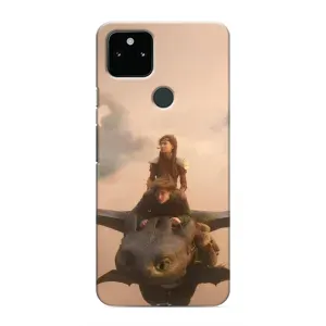 Чехол как приручить дракона на Google Pixel 5 (Фильм дракон)