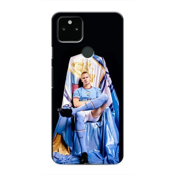 Чохол з принтом «футболіст Холанн» для Google Pixel 5